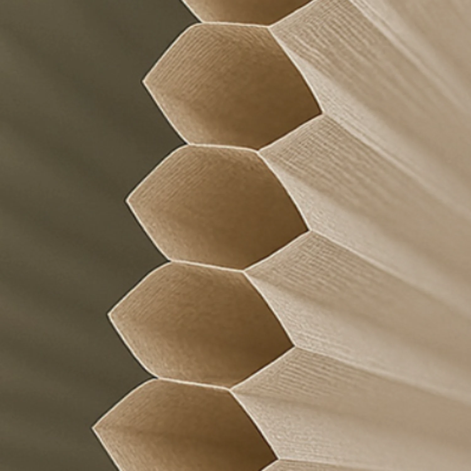 Honeycomb Blinds Close-Up