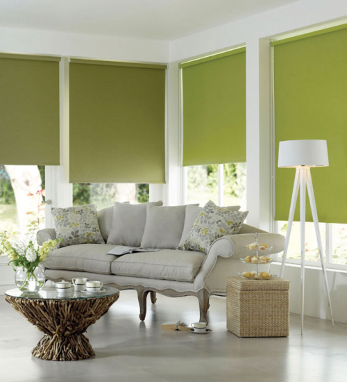 Green Roller Blinds
