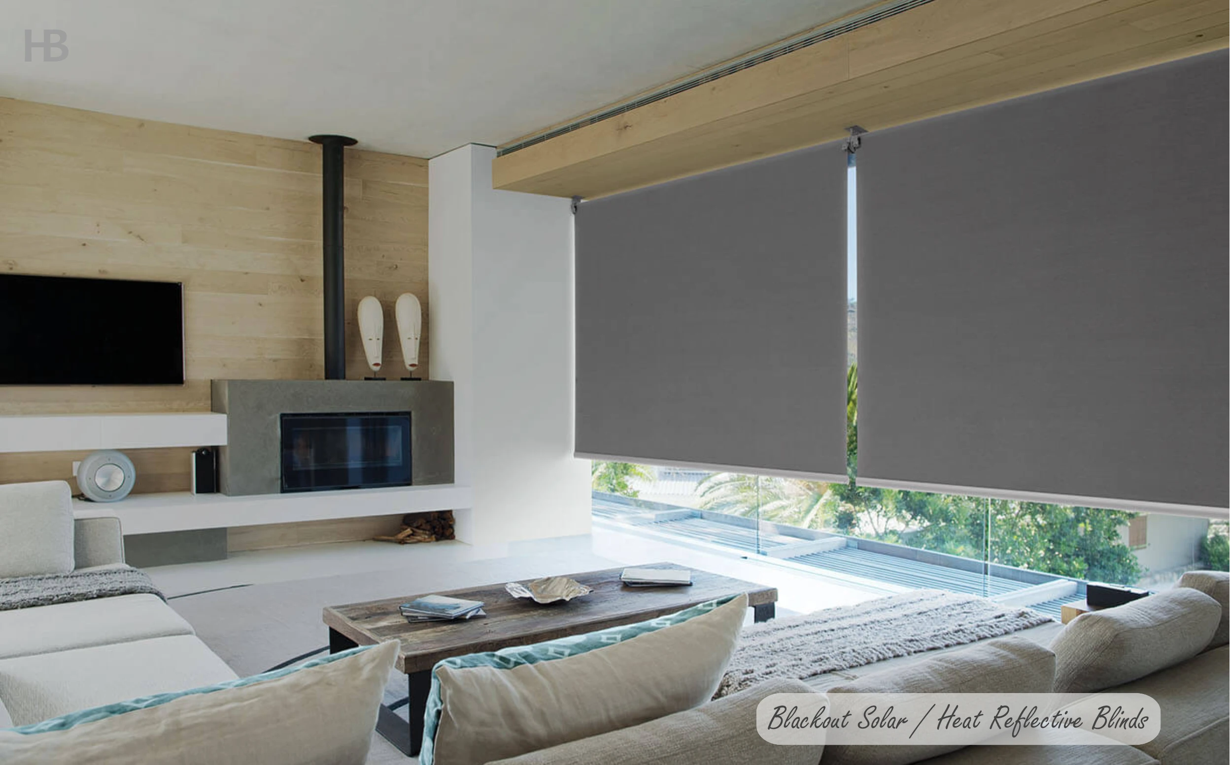 Solar and Heat Reflective Blinds