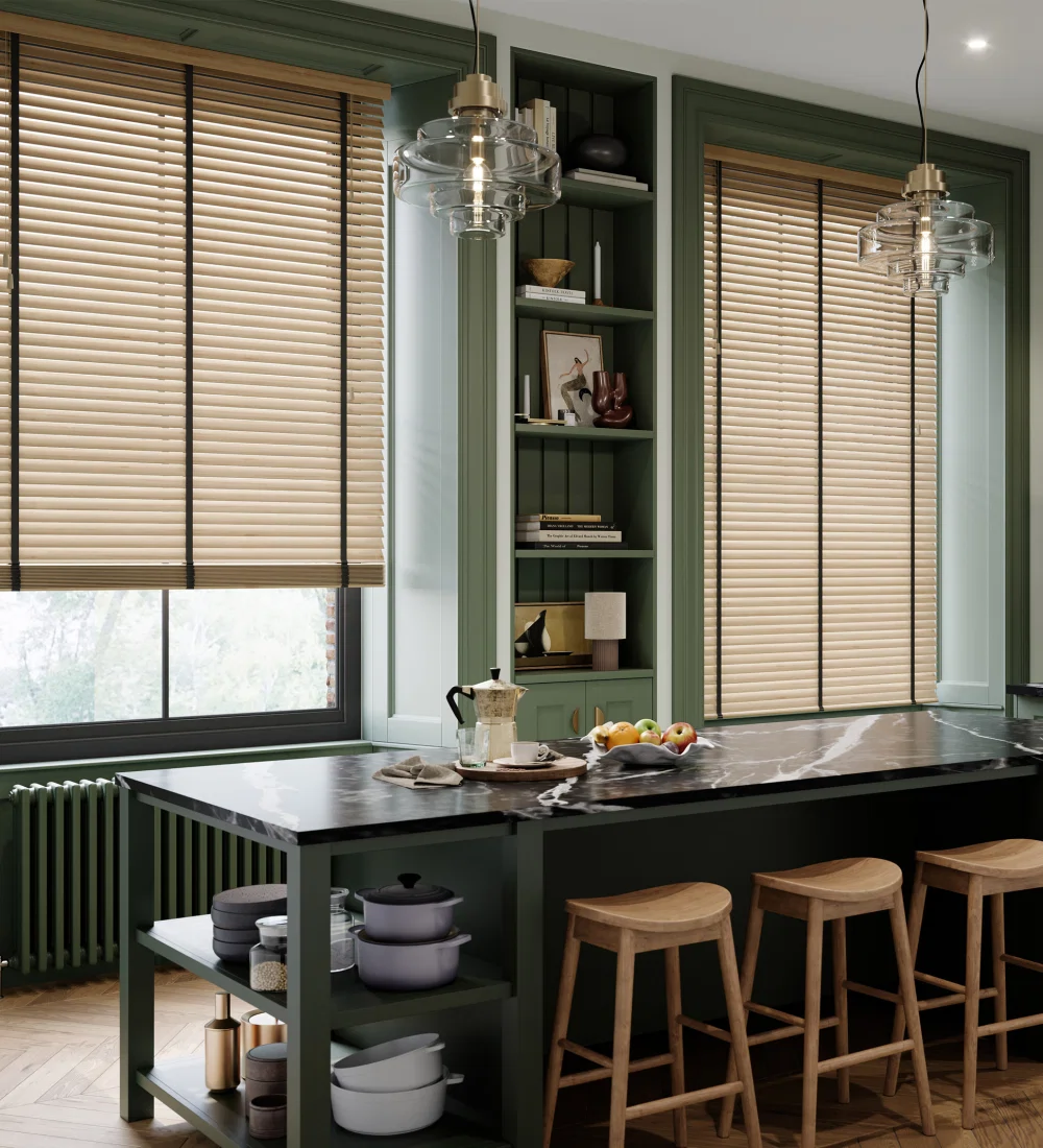 Faux Wood Venetian Blinds